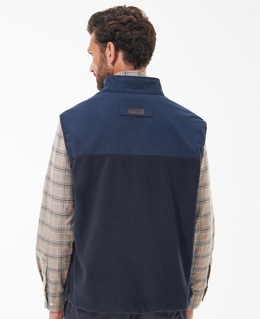 country fleece vest