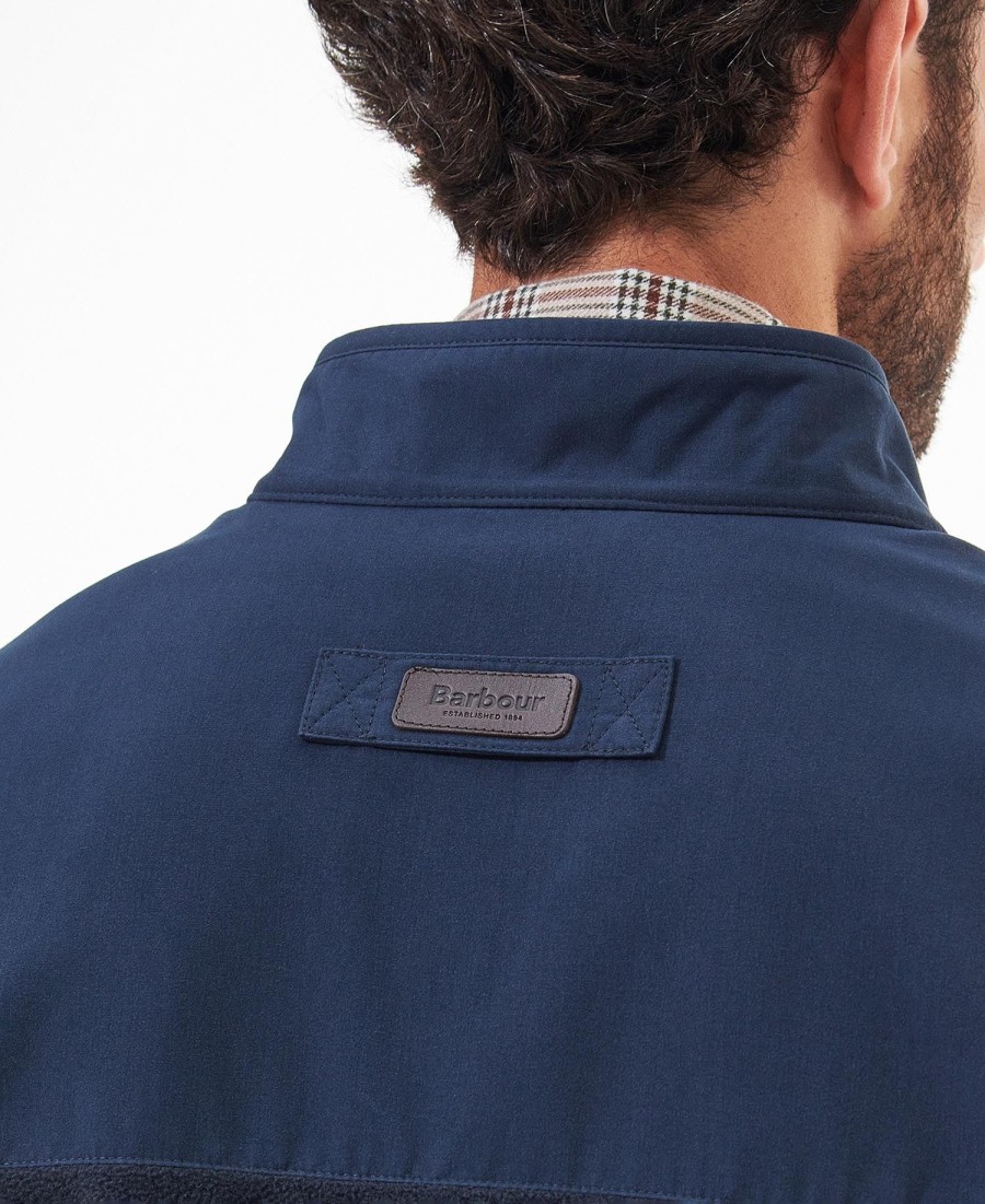 country fleece vest