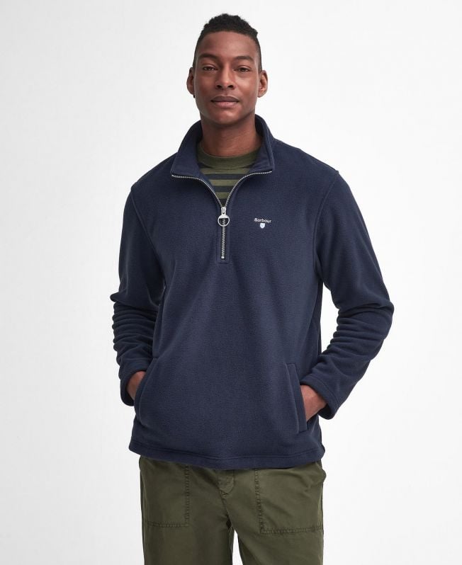 fleece essentials half zip