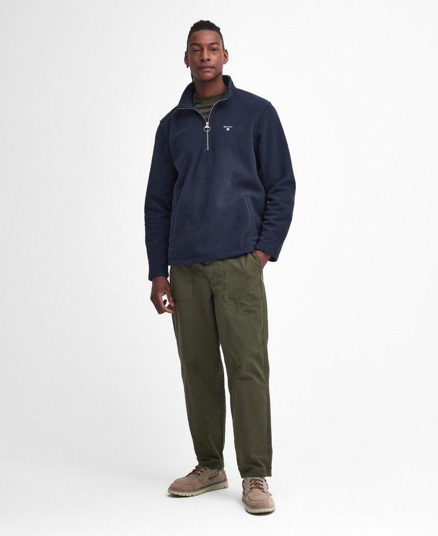 fleece essentials half zip