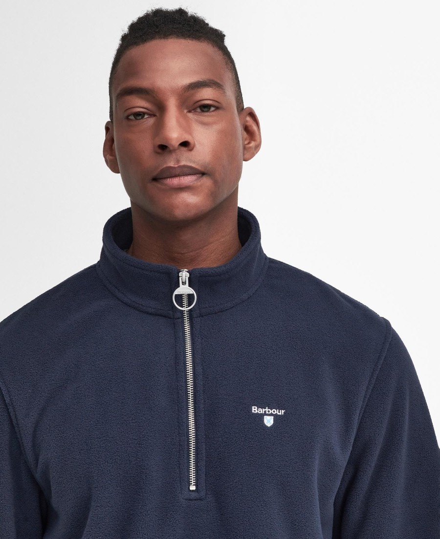 fleece essentials half zip