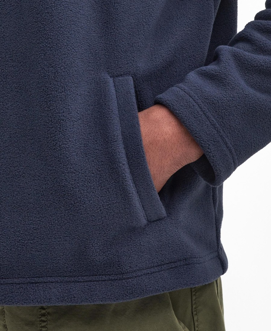fleece essentials half zip