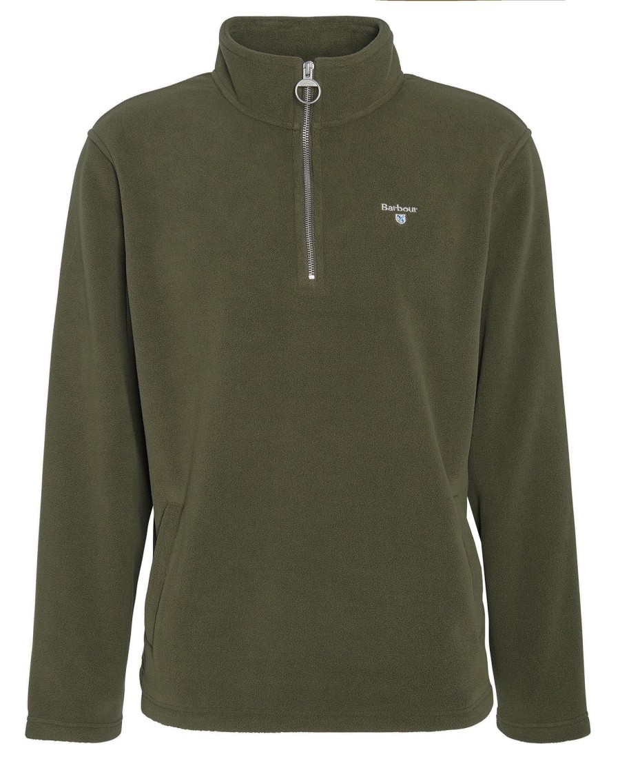fleece essentials half zip
