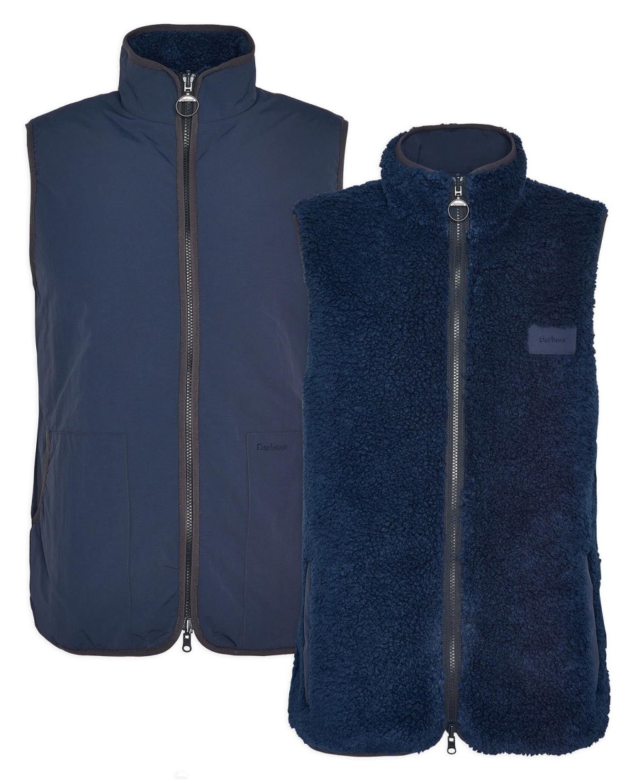 omkeerbaar wollen vest