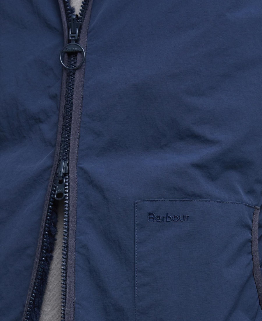 omkeerbaar wollen vest