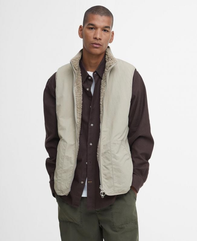 omkeerbaar wollen vest