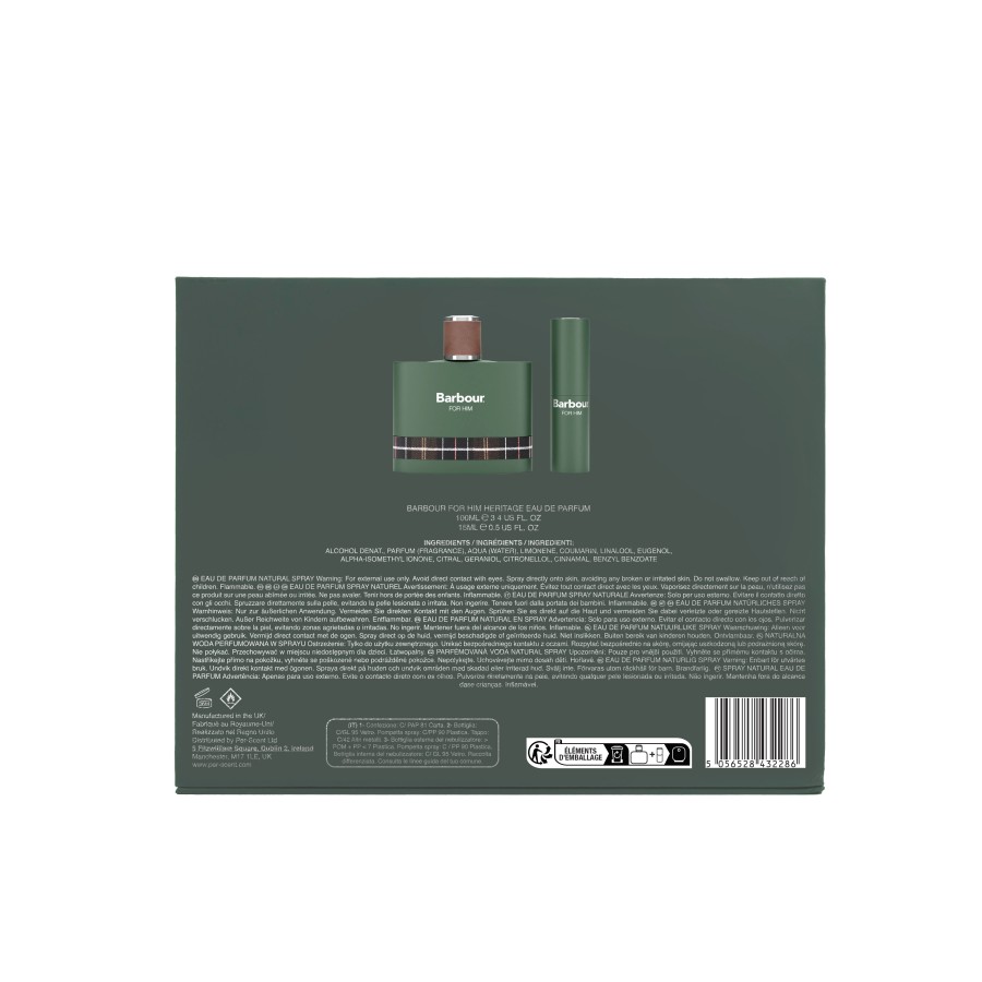 heritage for him hero parfum cadeauset