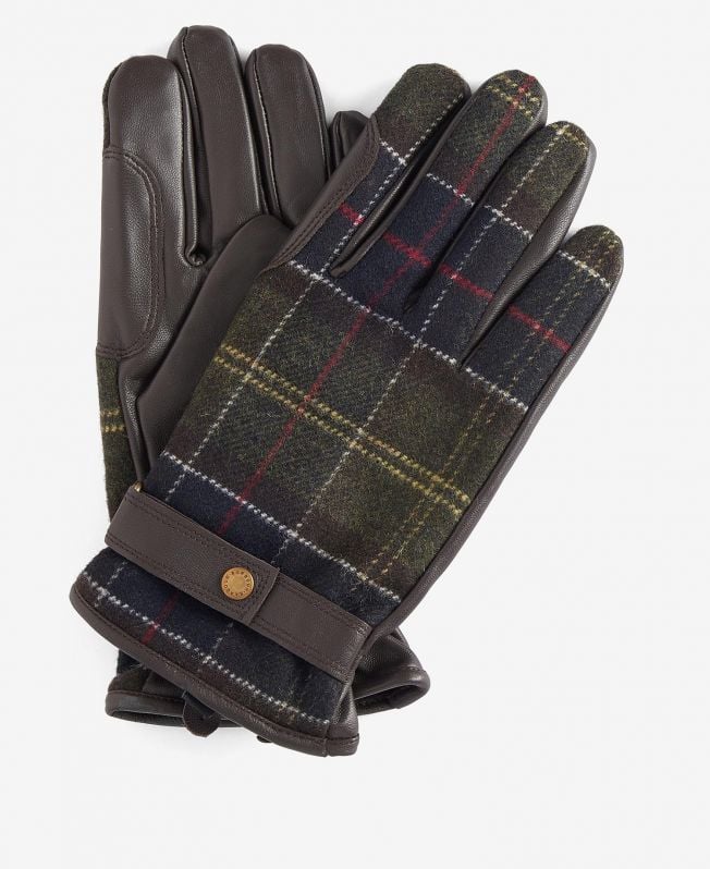 newbrough tartan handschoenen