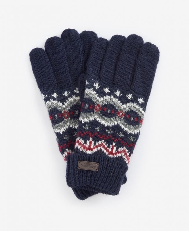 fair isle home gloves