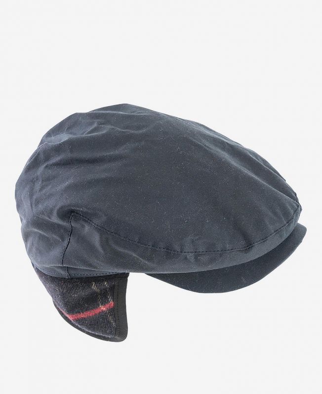 cheviot wax flat cap