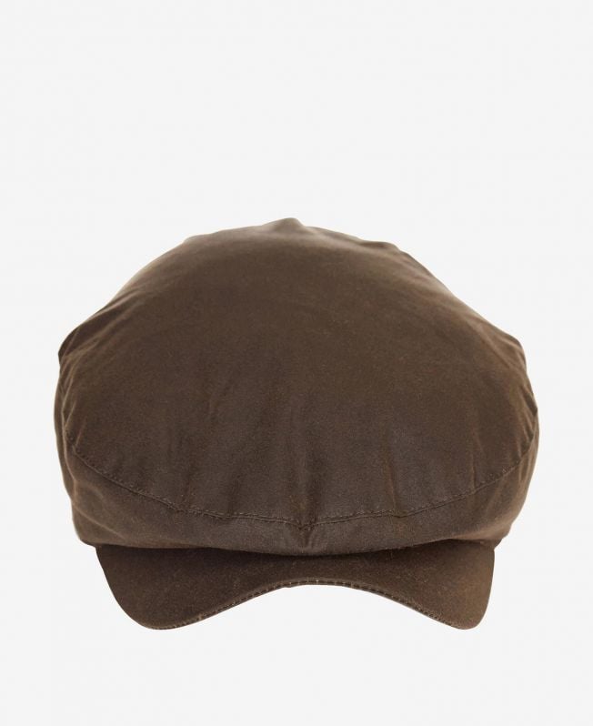 cheviot wax flat cap
