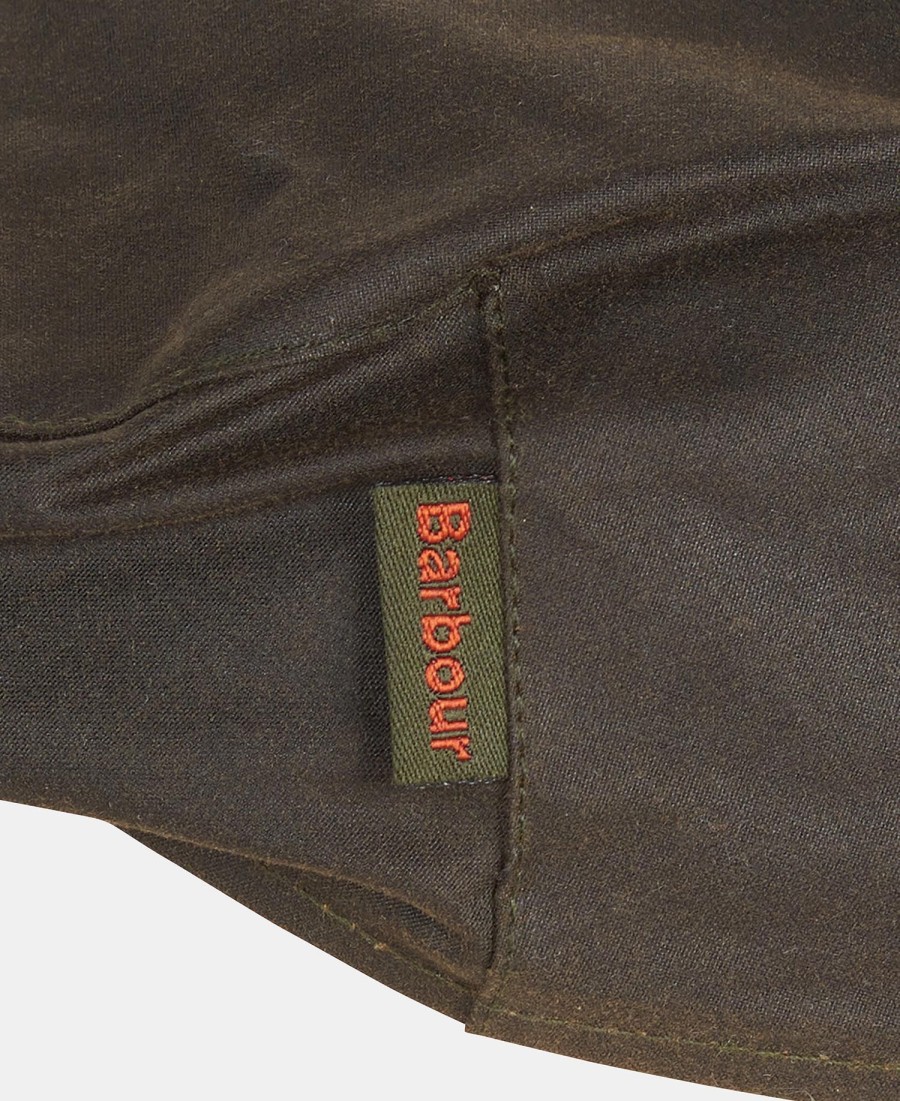 cheviot wax flat cap