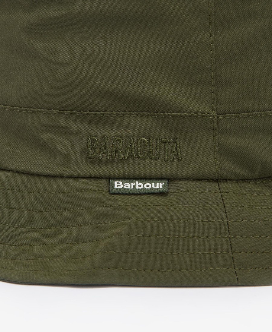 barbour x baracuta hoed