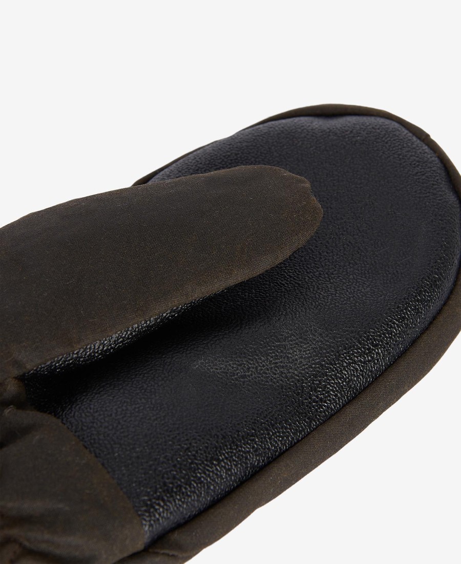 wax met bont handschoenen