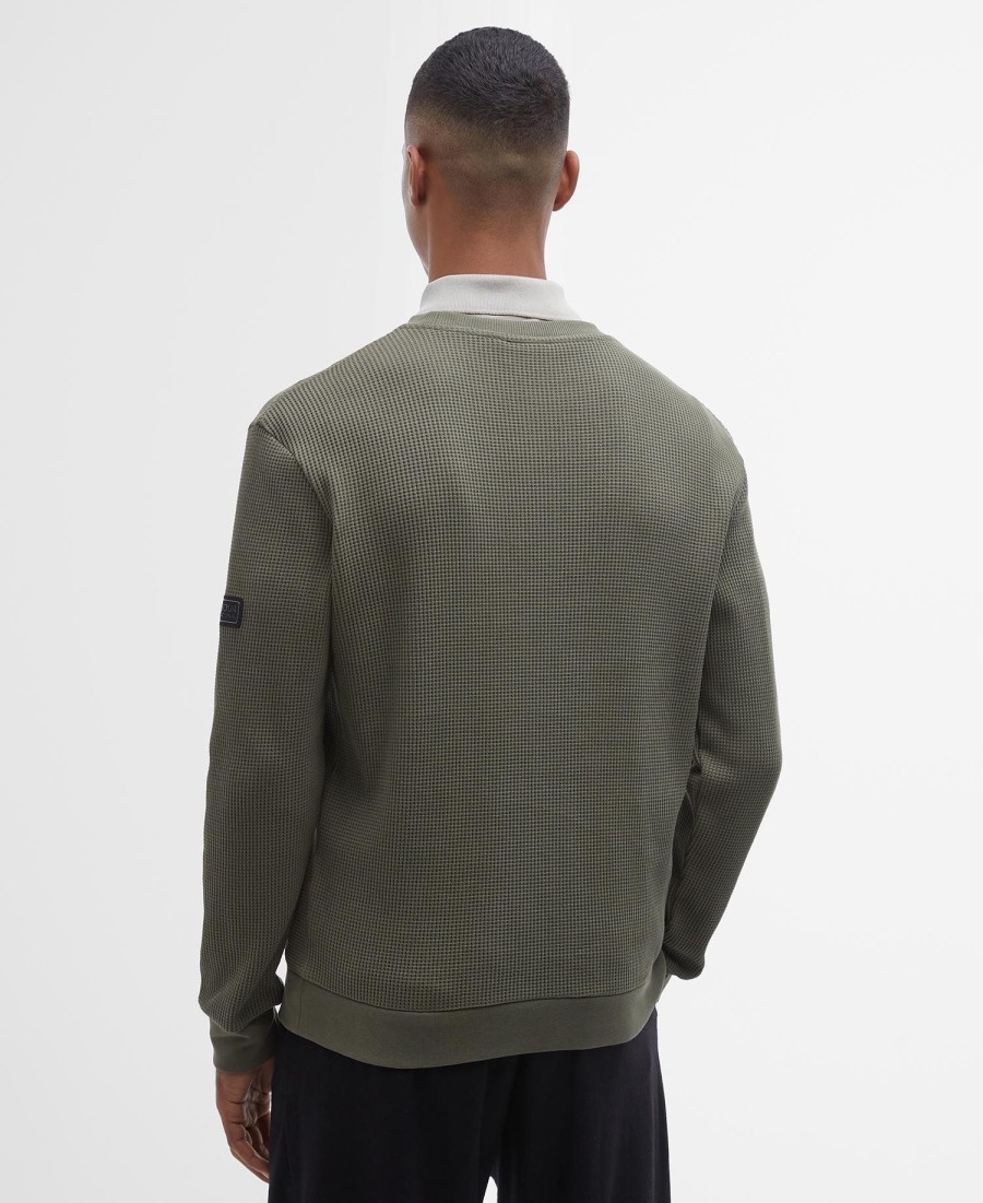 curve waffle hoodie
