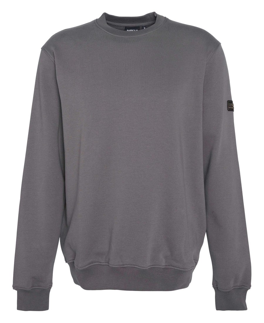 hoodie met omtrekbadge