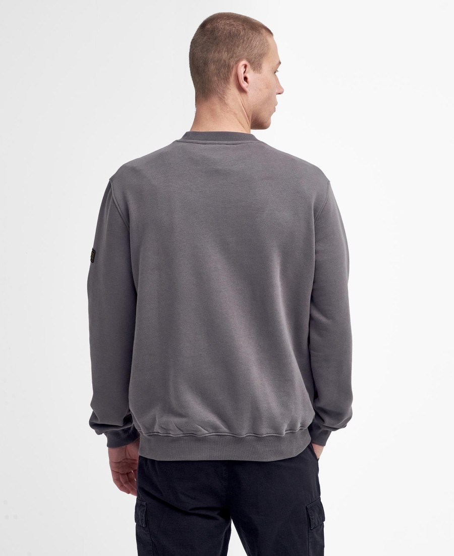 hoodie met omtrekbadge