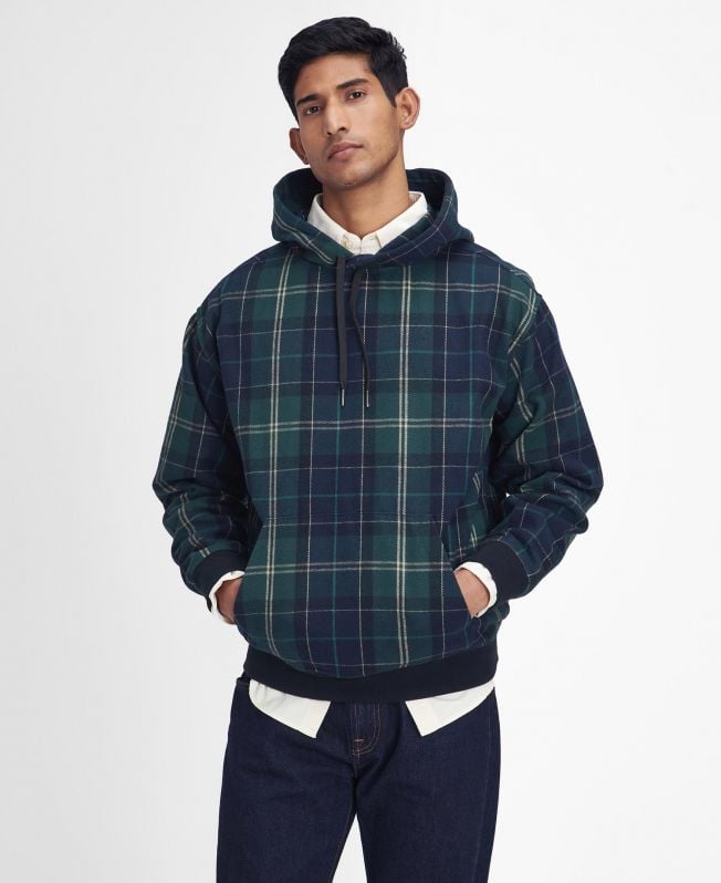 brough tartan sweatshirt
