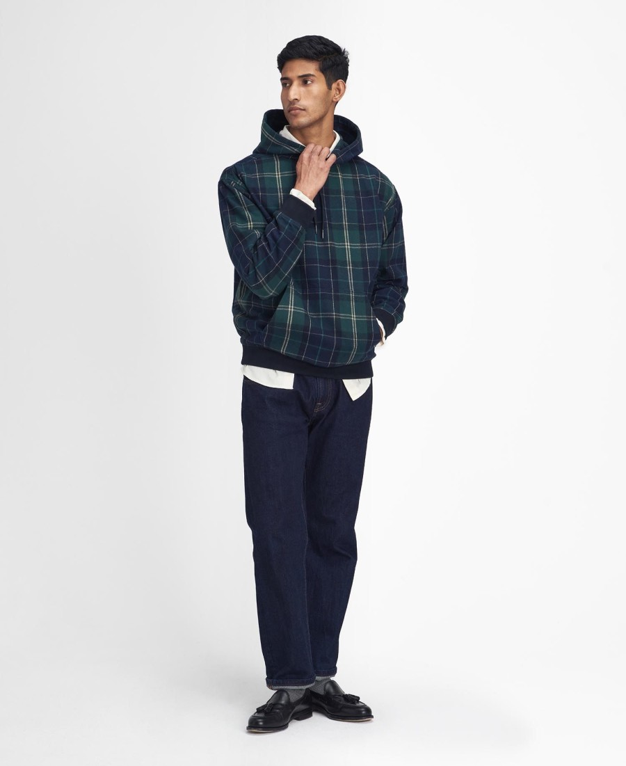 brough tartan sweatshirt