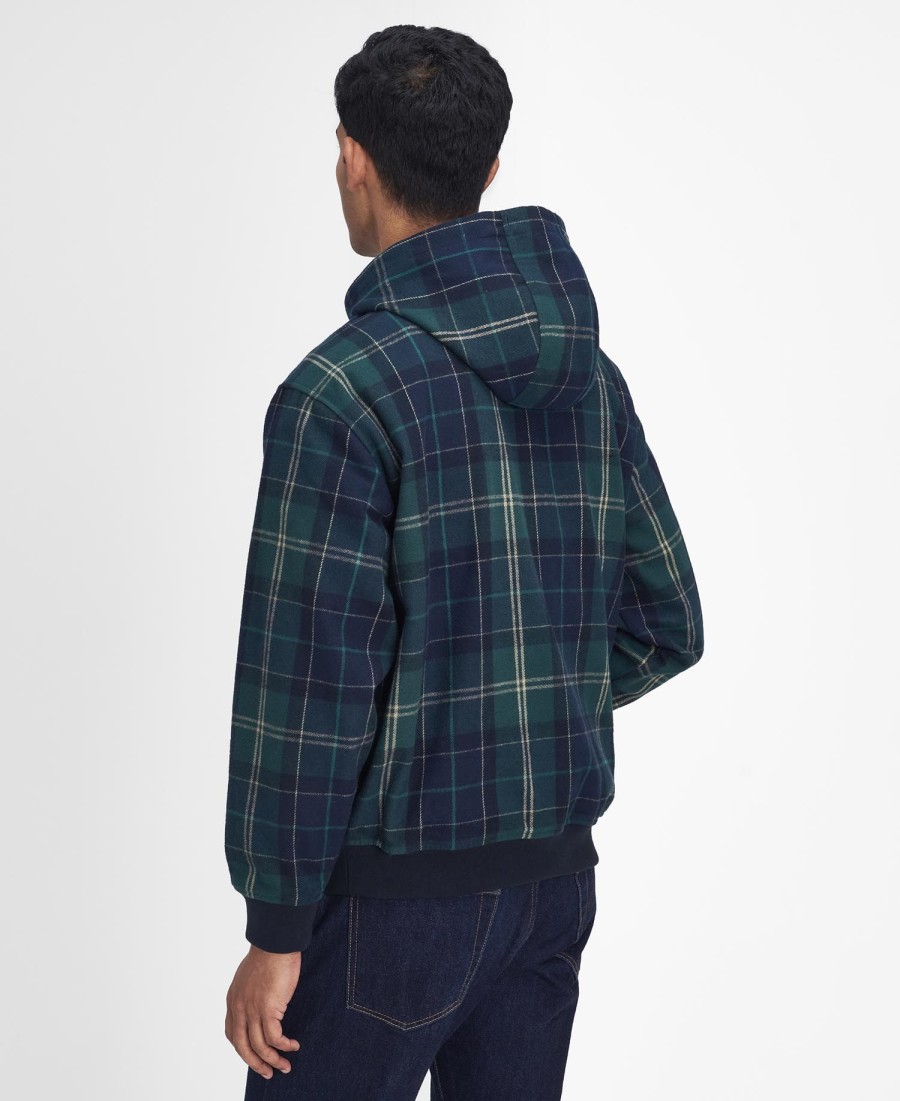 brough tartan sweatshirt