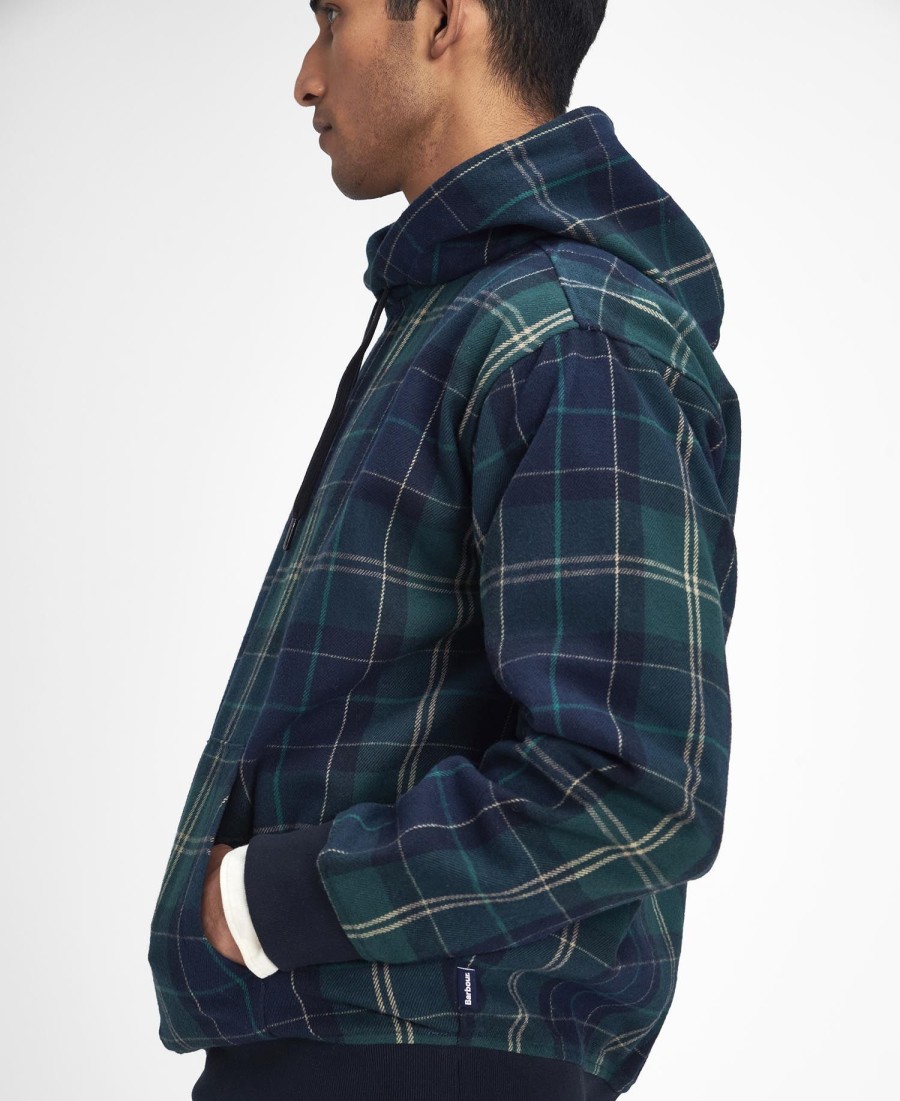 brough tartan sweatshirt
