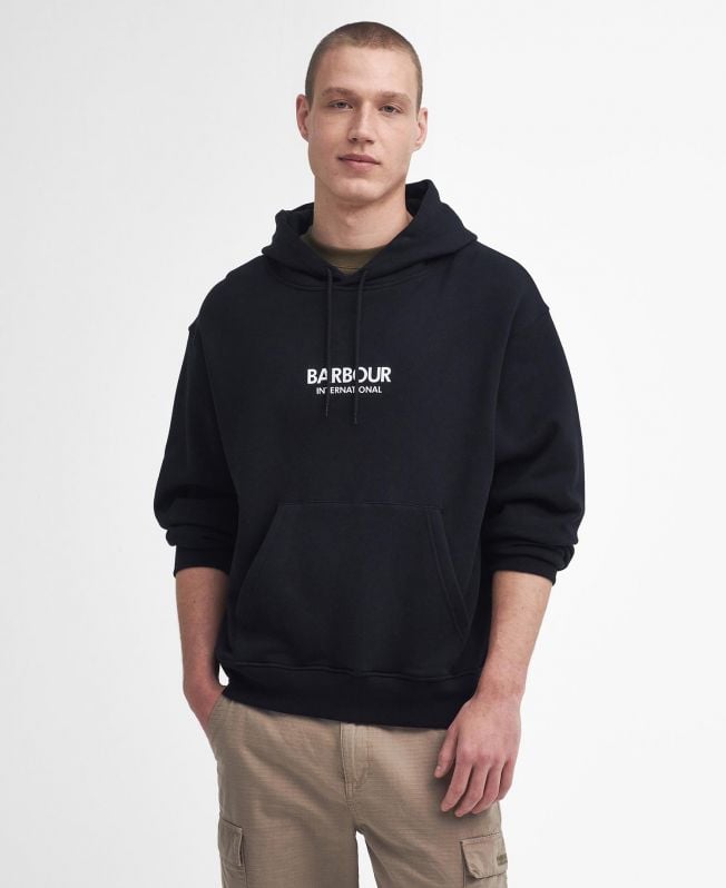 oversized hoodie met kaartmotief