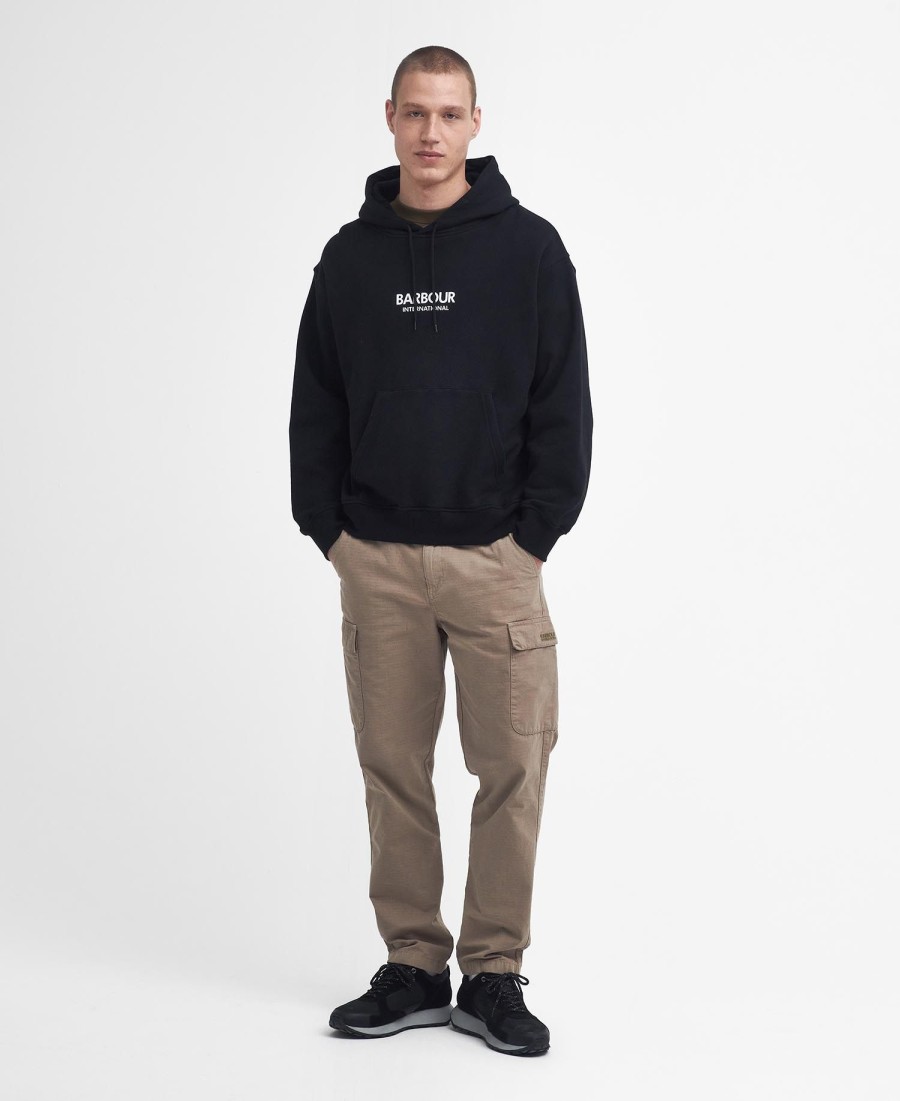oversized hoodie met kaartmotief