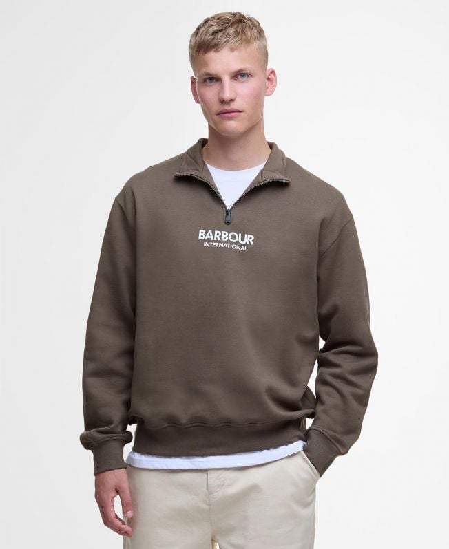 formula half-zip hoodie