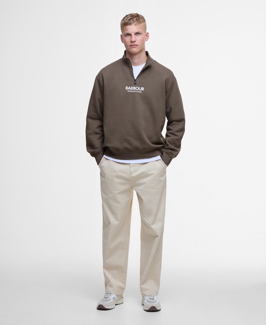 formula half-zip hoodie