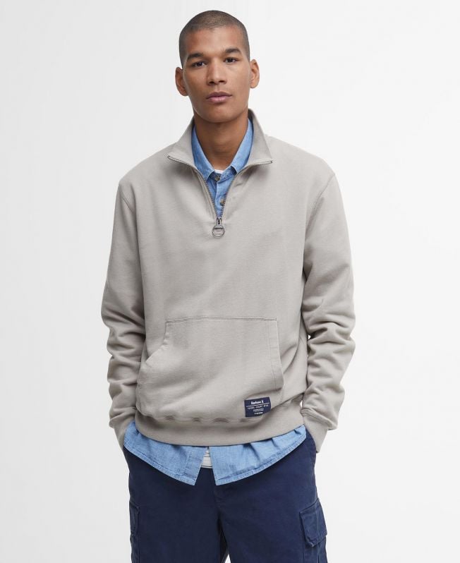 skipton half zip jumper
