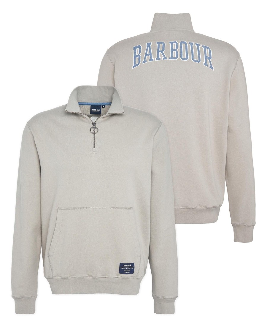 skipton half zip jumper