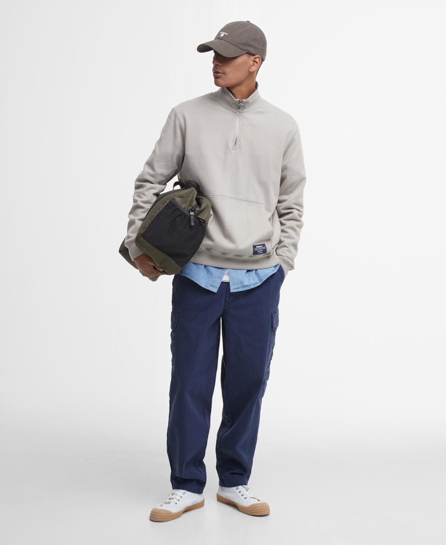 skipton half zip jumper