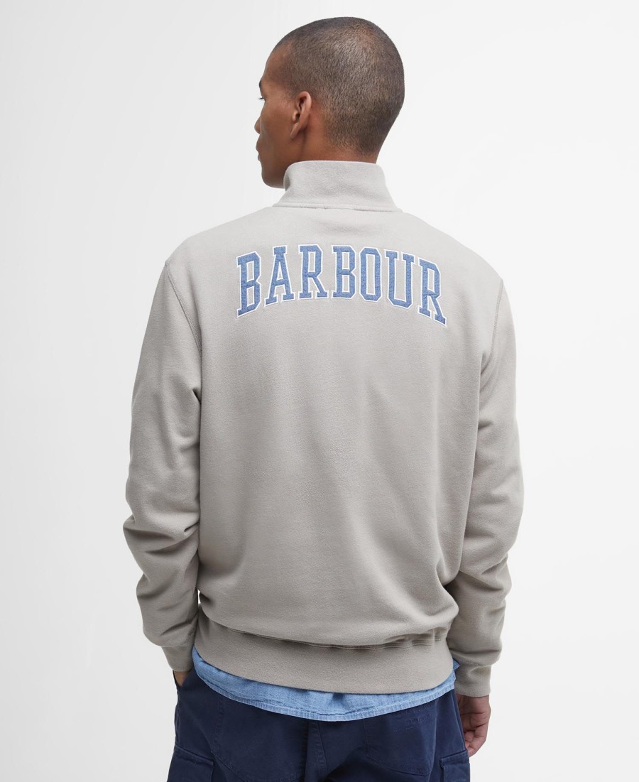 skipton half zip jumper
