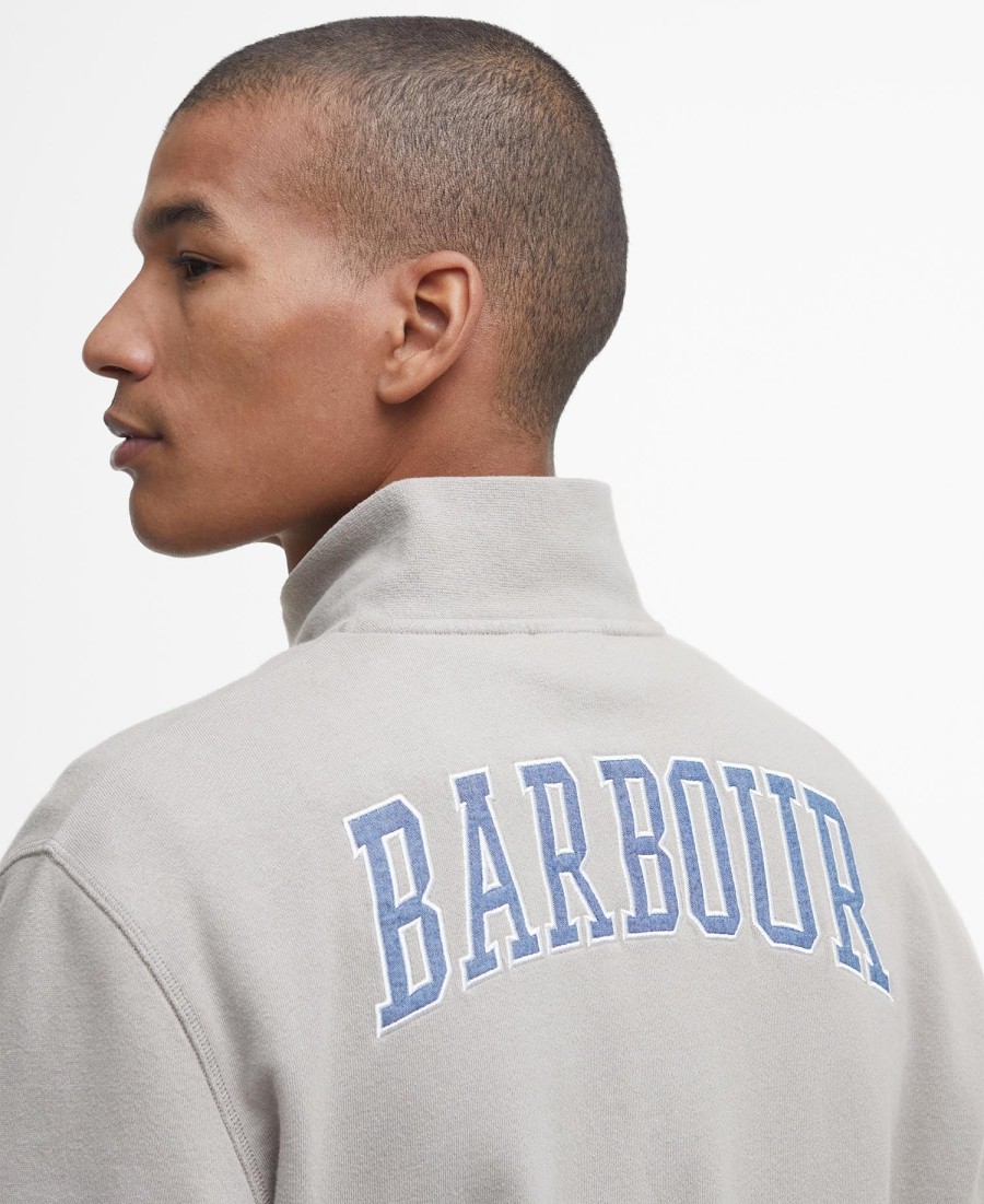 skipton half zip jumper
