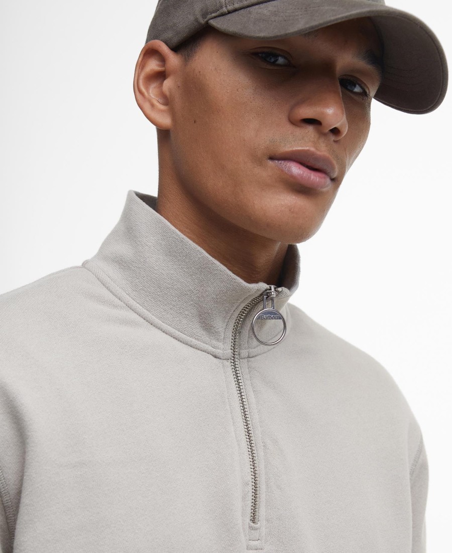 skipton half zip jumper