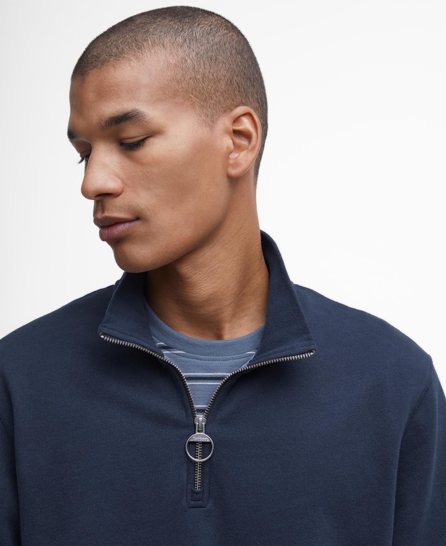 skipton half zip jumper