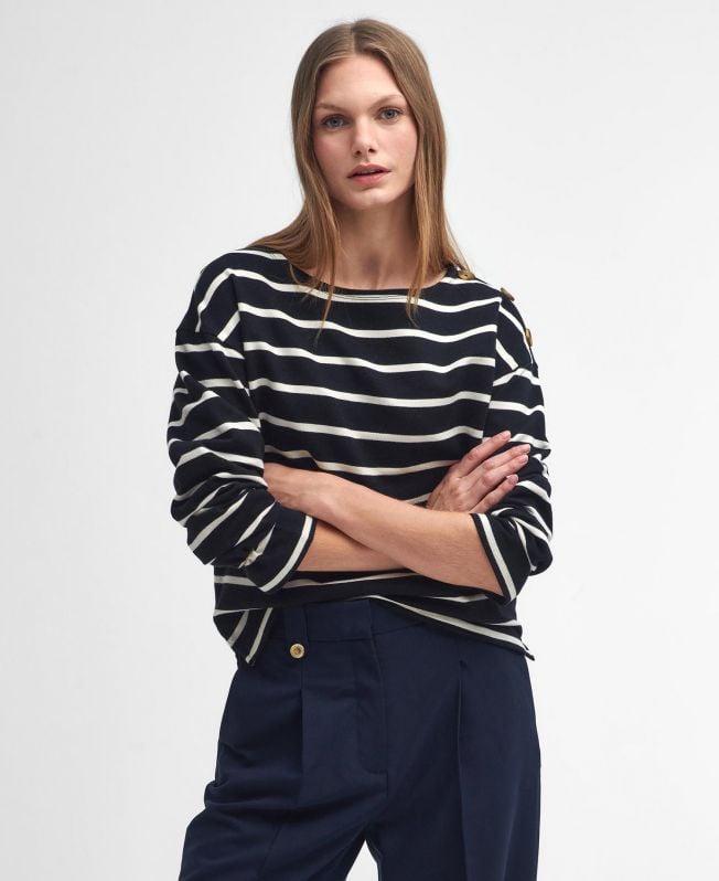 caroline gestreepte sweater