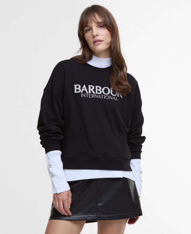 franchesca logo sweatshirt