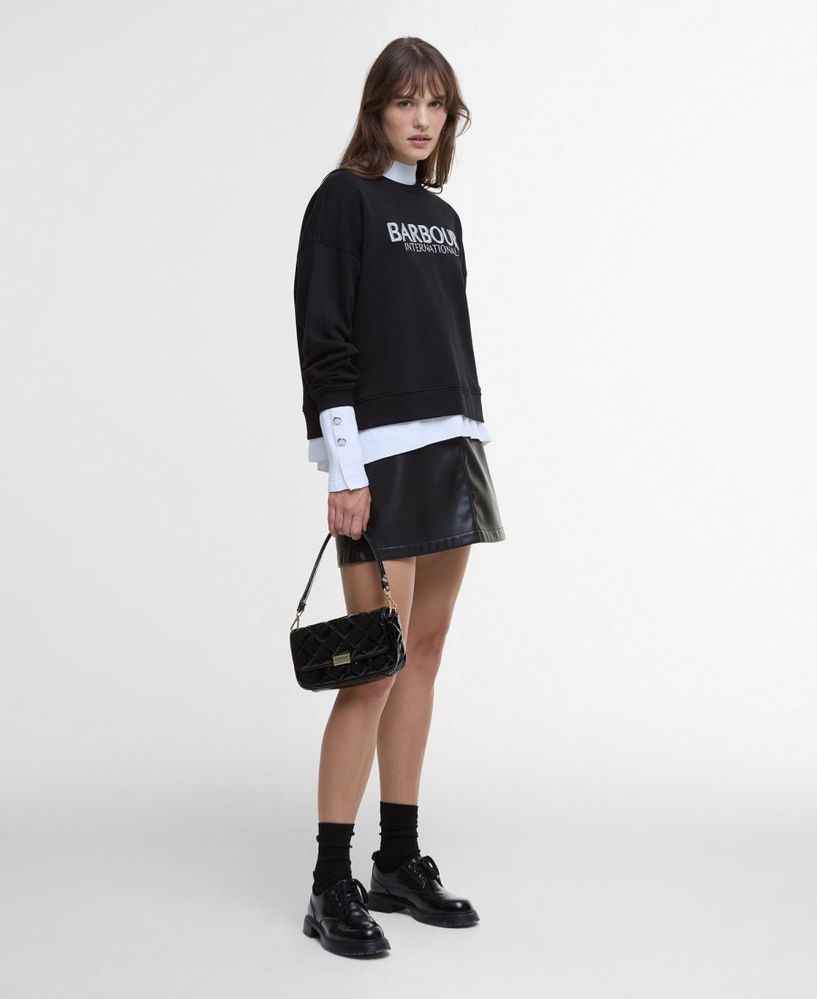 franchesca logo sweatshirt