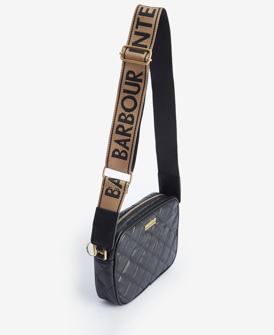 sloane gewatteerde crossbodytas