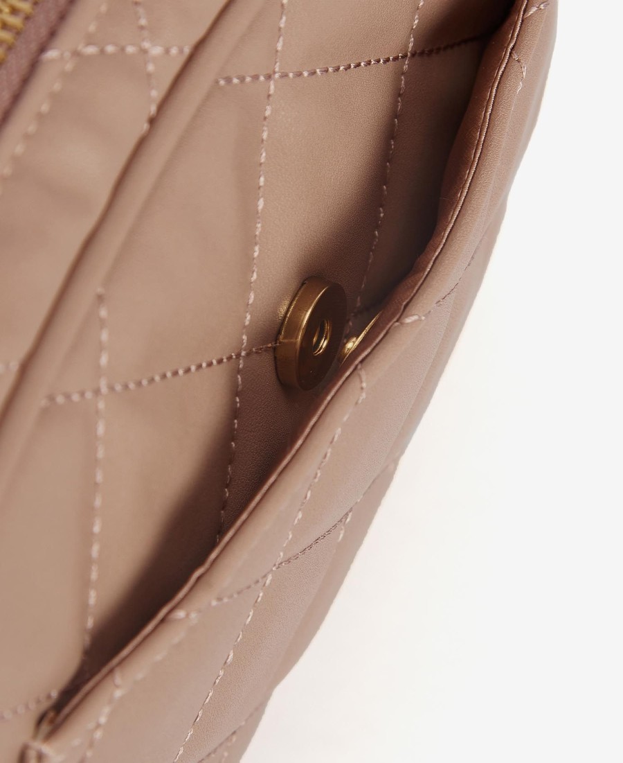 sloane gewatteerde crossbodytas