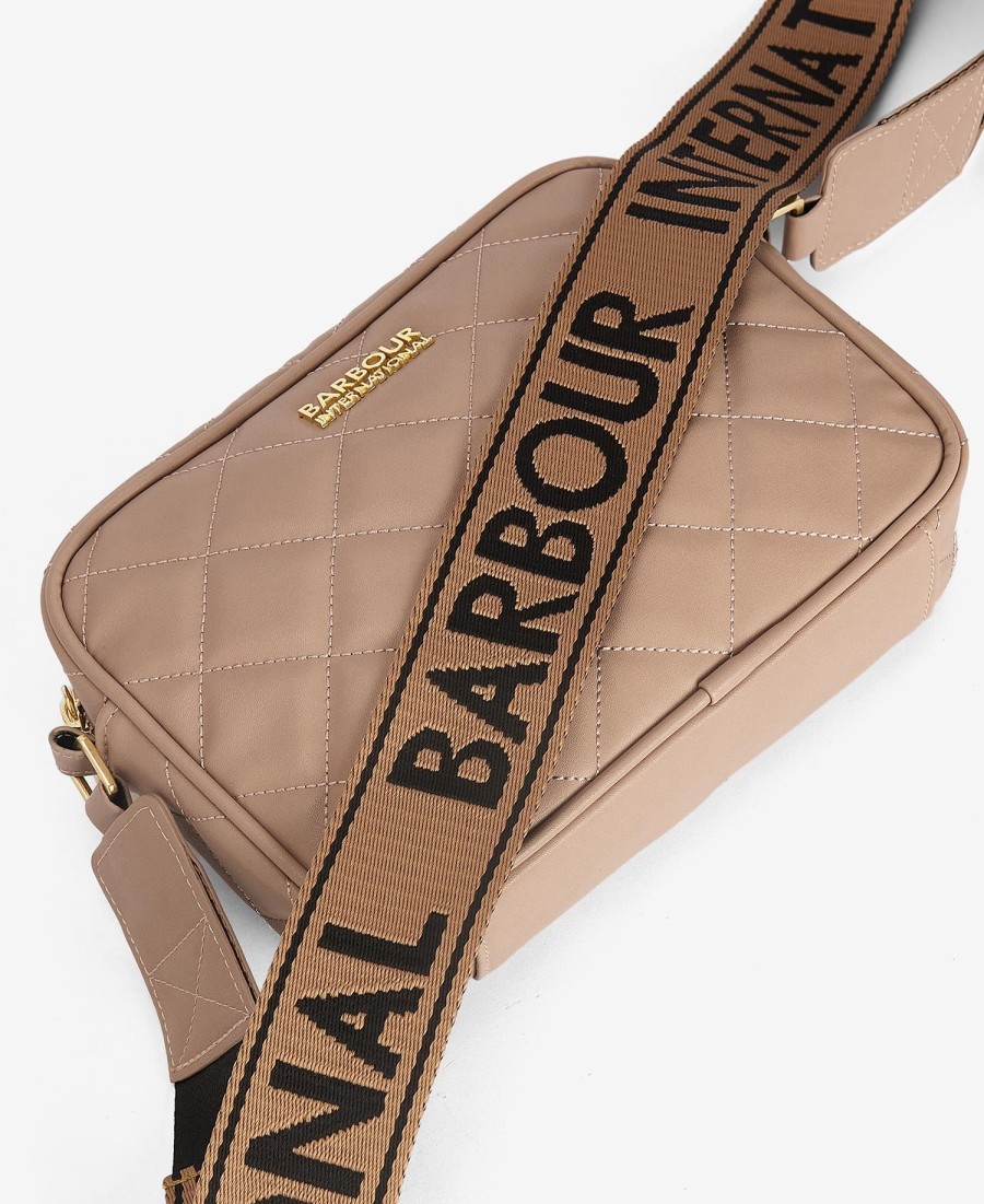 sloane gewatteerde crossbodytas