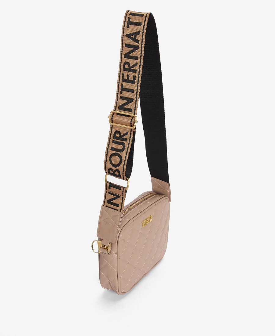 sloane gewatteerde crossbodytas
