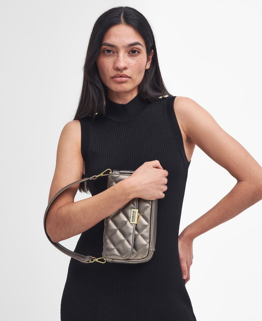 soho mini gewatteerde tas