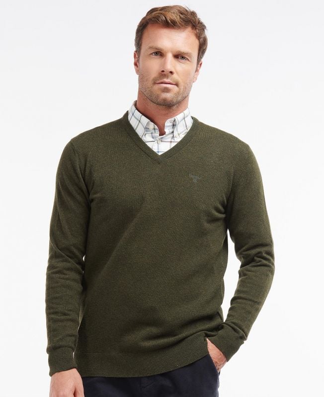 essentiële v-hals sweater