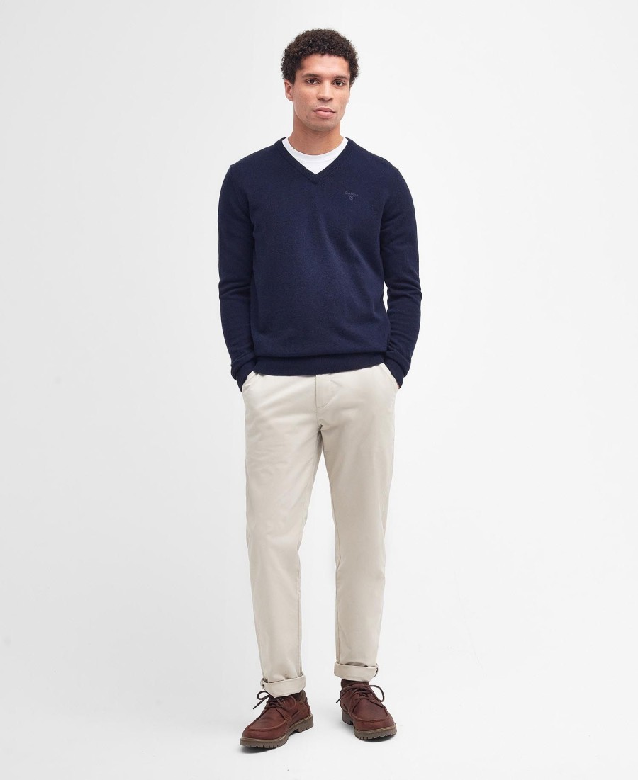 essentiële v-hals sweater