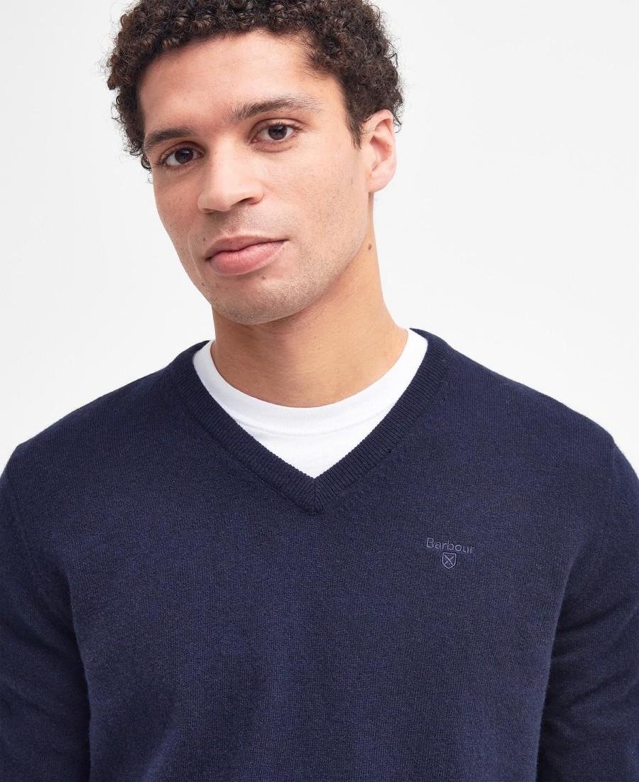 essentiële v-hals sweater