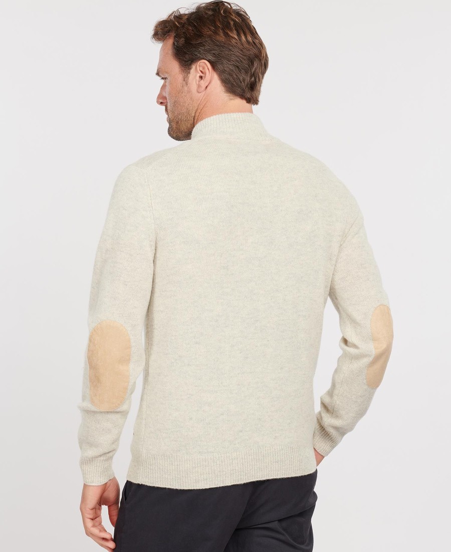 essentiële trui met elleboogstukken