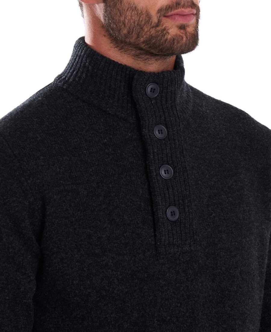 essentiële trui met elleboogstukken