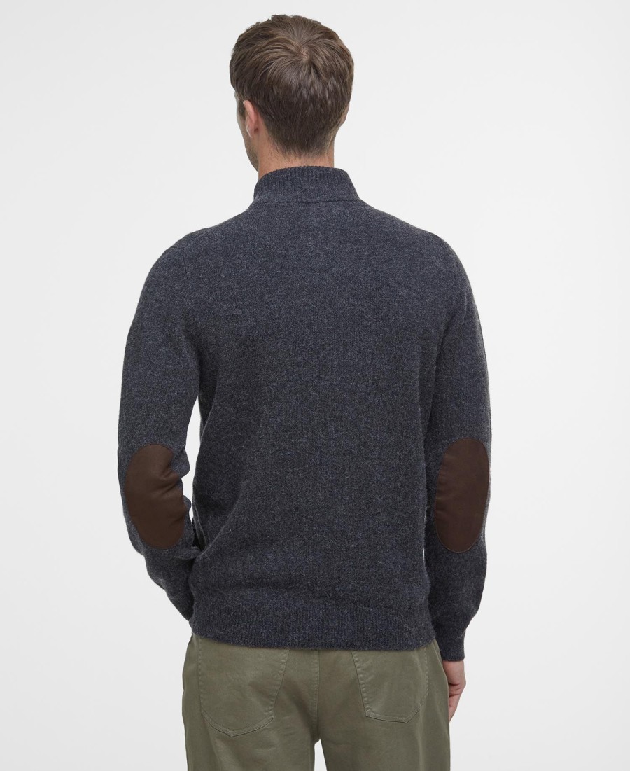 essential patch zip-through jumper
